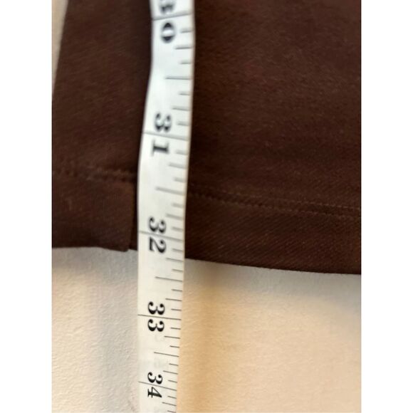 Tapata dark brown bootcut pull on pants XL stretchy slimming - Picture 9 of 11